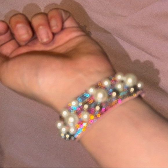 Green Headband and Hair Ties Combo - Picture 4 of 6